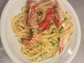 Linguine scampi